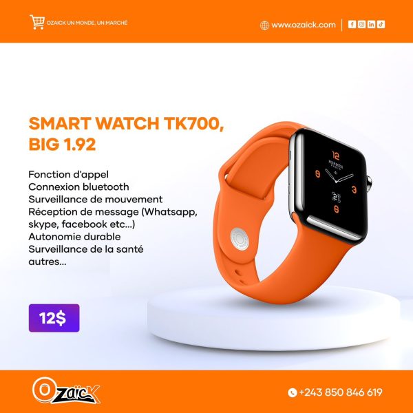 SMART WATCH TK700, BIG 1.92